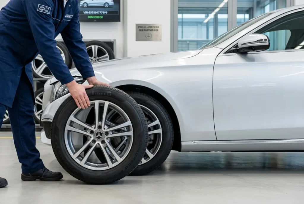 OEM Tyres Explained: Why Car Manufacturers Trust Pirelli