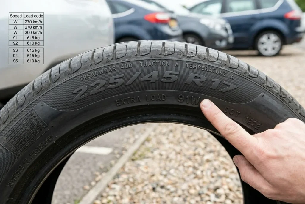 Understanding Tyre Speed Rating & Load Index