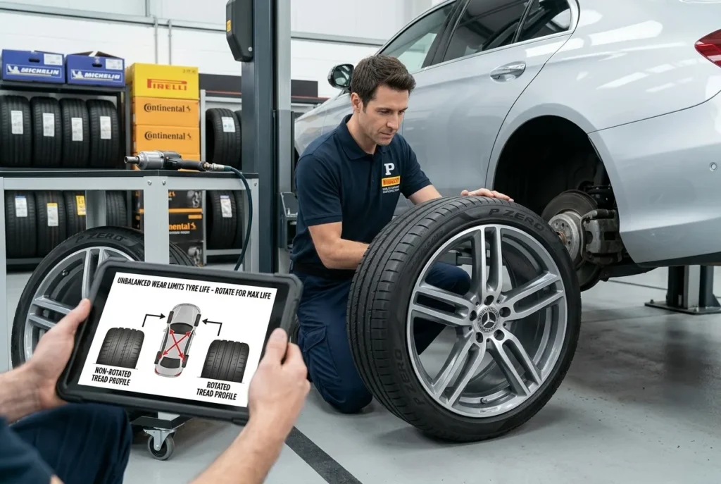 How Tyre Rotation Increases Tyre Life